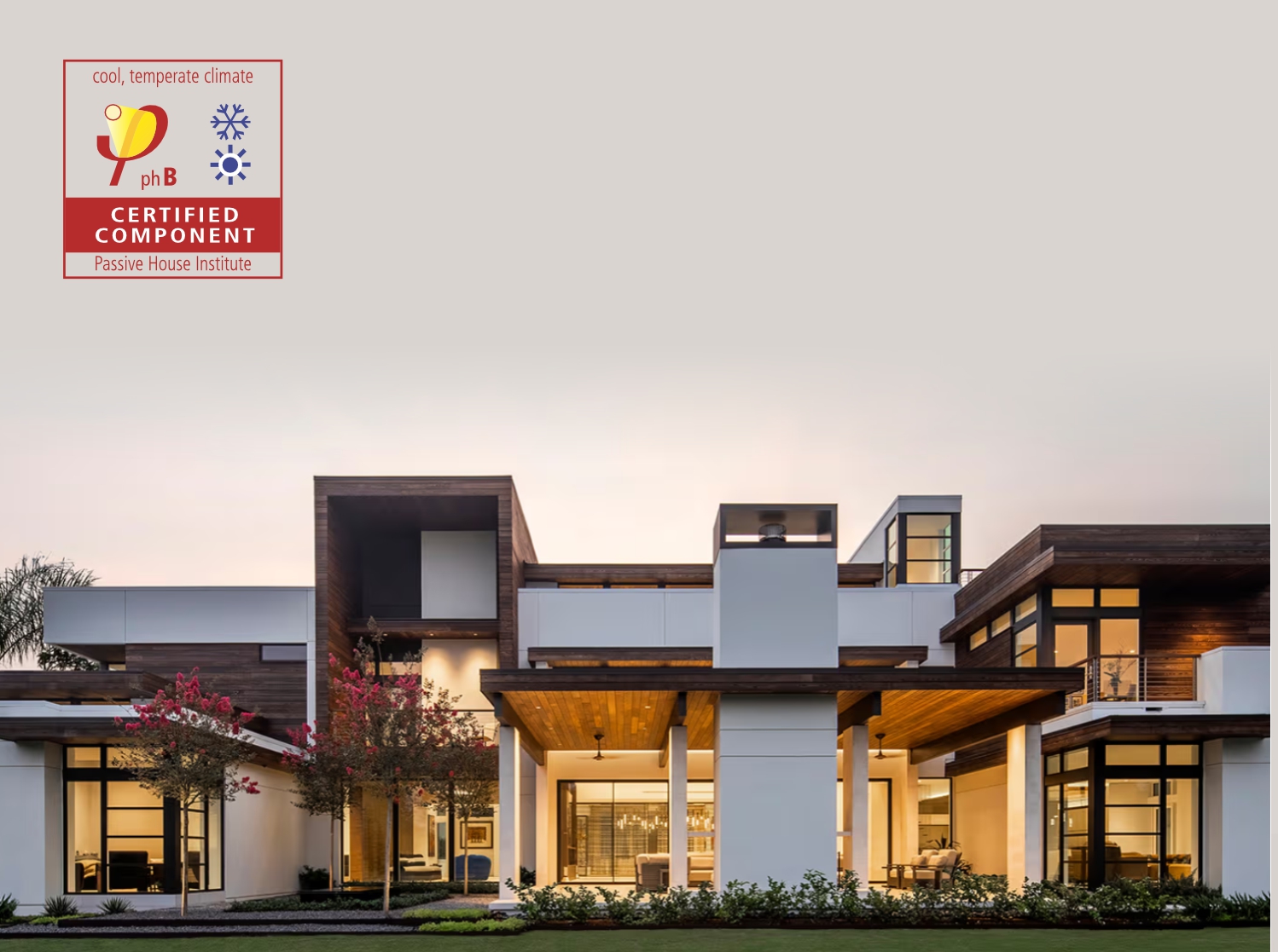 Certificată pentru case pasive